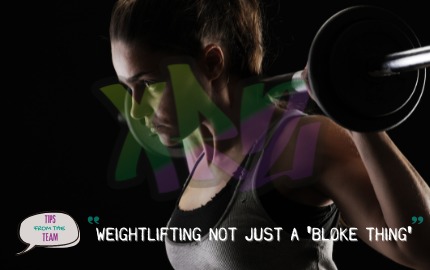 Weightlifting Not Just a 'Bloke thing'