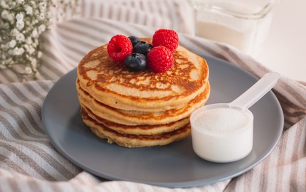 Healthy protein pancakes for Pancake Day!