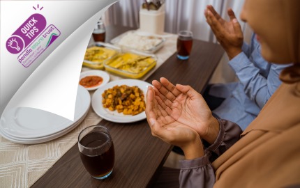 The best foods to eat to stay healthy when you are daytime fasting during Ramadan