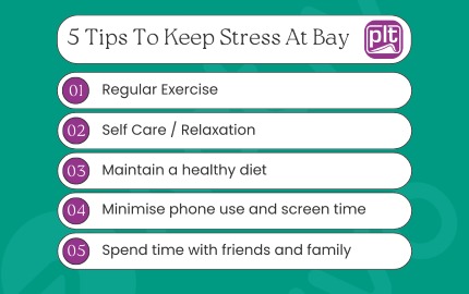 Spot the early signs of stress and learn to keep it at bay