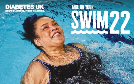 Diabetes UK's #Swim22